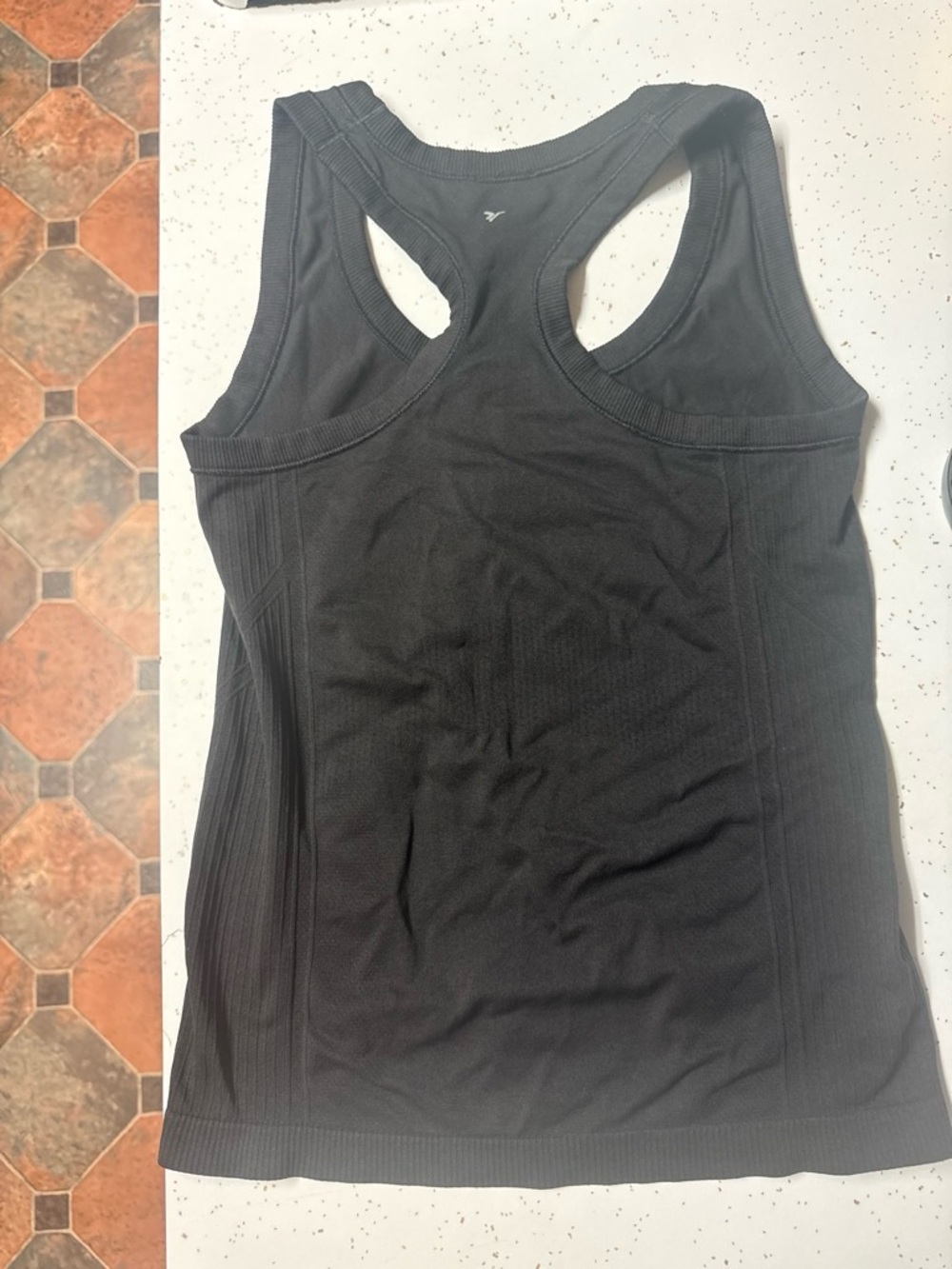 Old Navy Black Racerback Tank Top